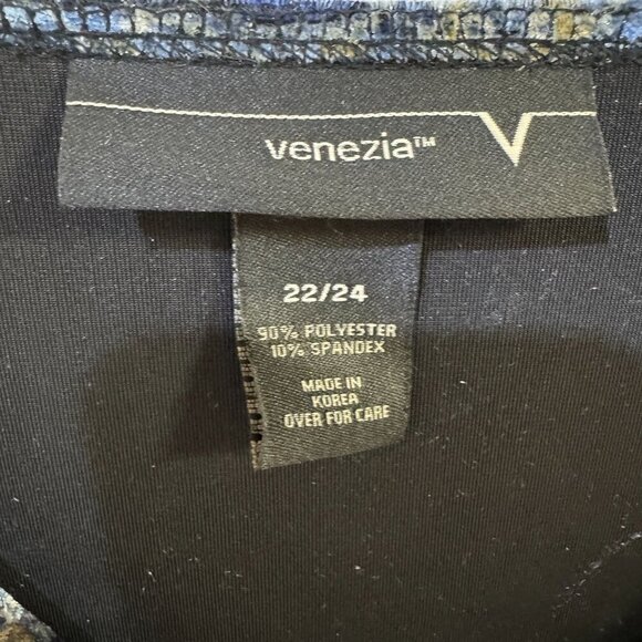 Venezia Velvet Paisley‎ Tunic Top Womens Plus Size 22/24 Boho Witchy Fairy - Picture 11 of 11